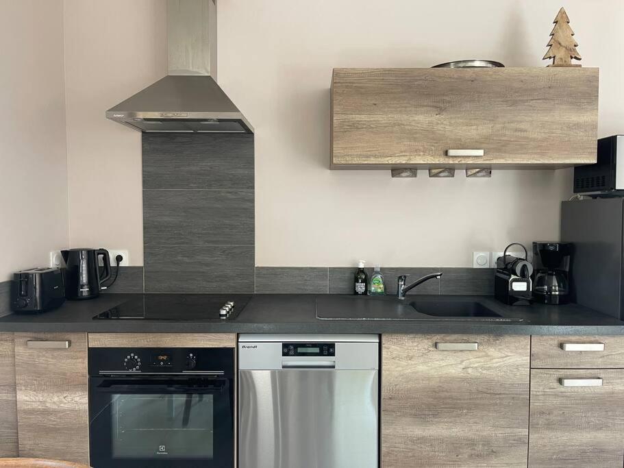 סן-מרטין-דה-בלוויל Appartement Au Centre De St Martin De Belleville מראה חיצוני תמונה